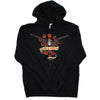 Axl Rose Skull Zippered Hooded Sweatshirt