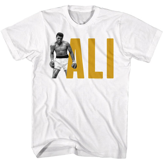 Muhammad Ali Ali In Front Of Name T-shirt