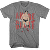 Andre The Giant Andre And Ropes T-shirt