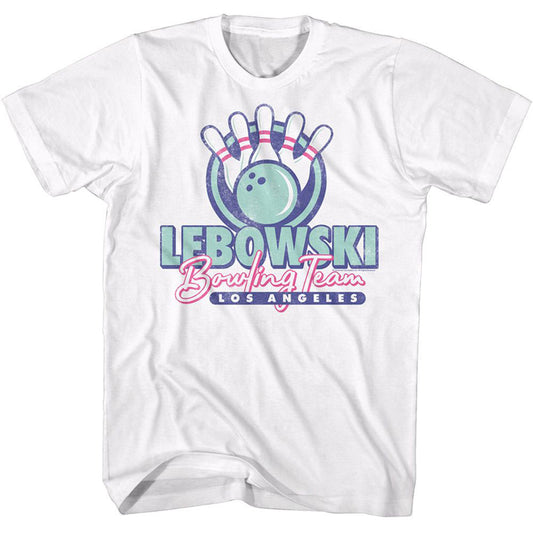 Big Lebowski Big Lebowski La Bowling Team T-shirt