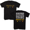 Bruce Lee-remember T-shirt