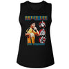 Bruce Lee Comic Cover Style Womens Tank