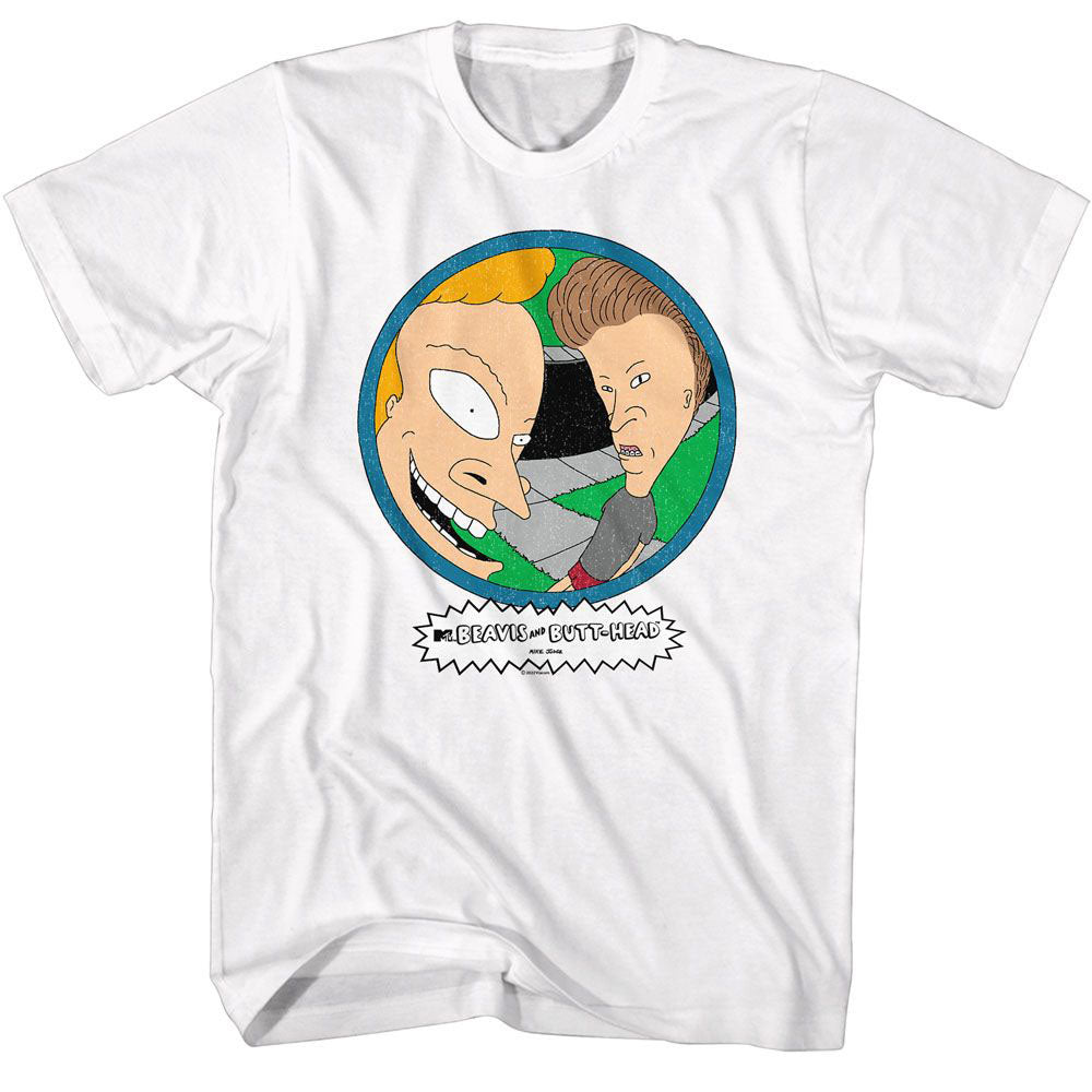 Beavis And Butthead Beavis And Butthead Peep Hole T-shirt