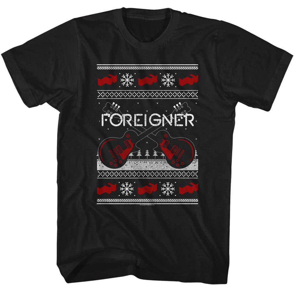 Foreigner Christmas Xmas Sweater T-shirt