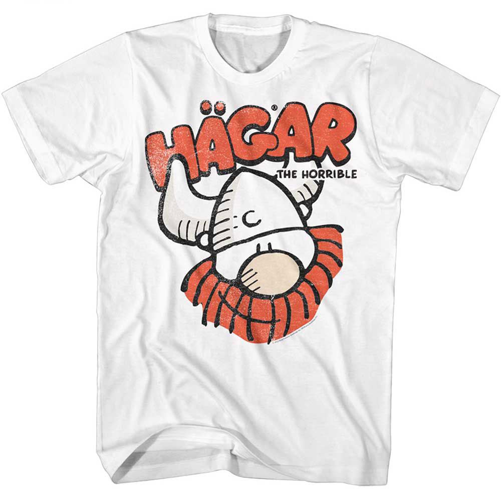 Hagar The Horrible Hagar Hagars Face T-shirt
