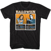 Halloween Laurie Vs Michael Face Off T-shirt