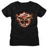 Hunger Games Flaming Mockingjay Junior Top