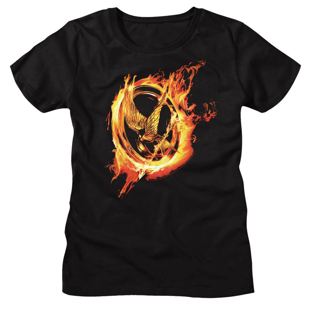 Hunger Games Hunger Games Pin Junior Top 439761 | Rockabilia Merch Store