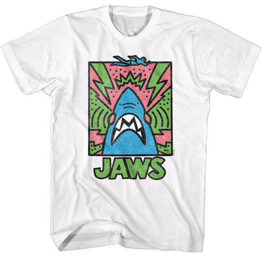 Jaws Jaws-abstract Doodle T-shirt
