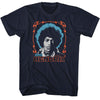 Jimi Hendrix Tri Color Jimi T-shirt