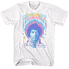 Jimi Hendrix-pastel Both Sides T-shirt