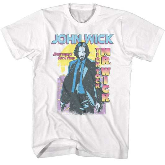 John Wick John Wick Tick Tock Mr Wick Gradient T-shirt