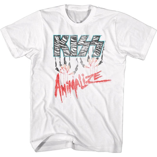 KISS Animalize Logo T-shirt