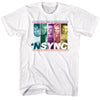 Nsync Multicolored Boxes T-shirt