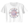 Pink Floyd Sketch Prism Circle Junior Top