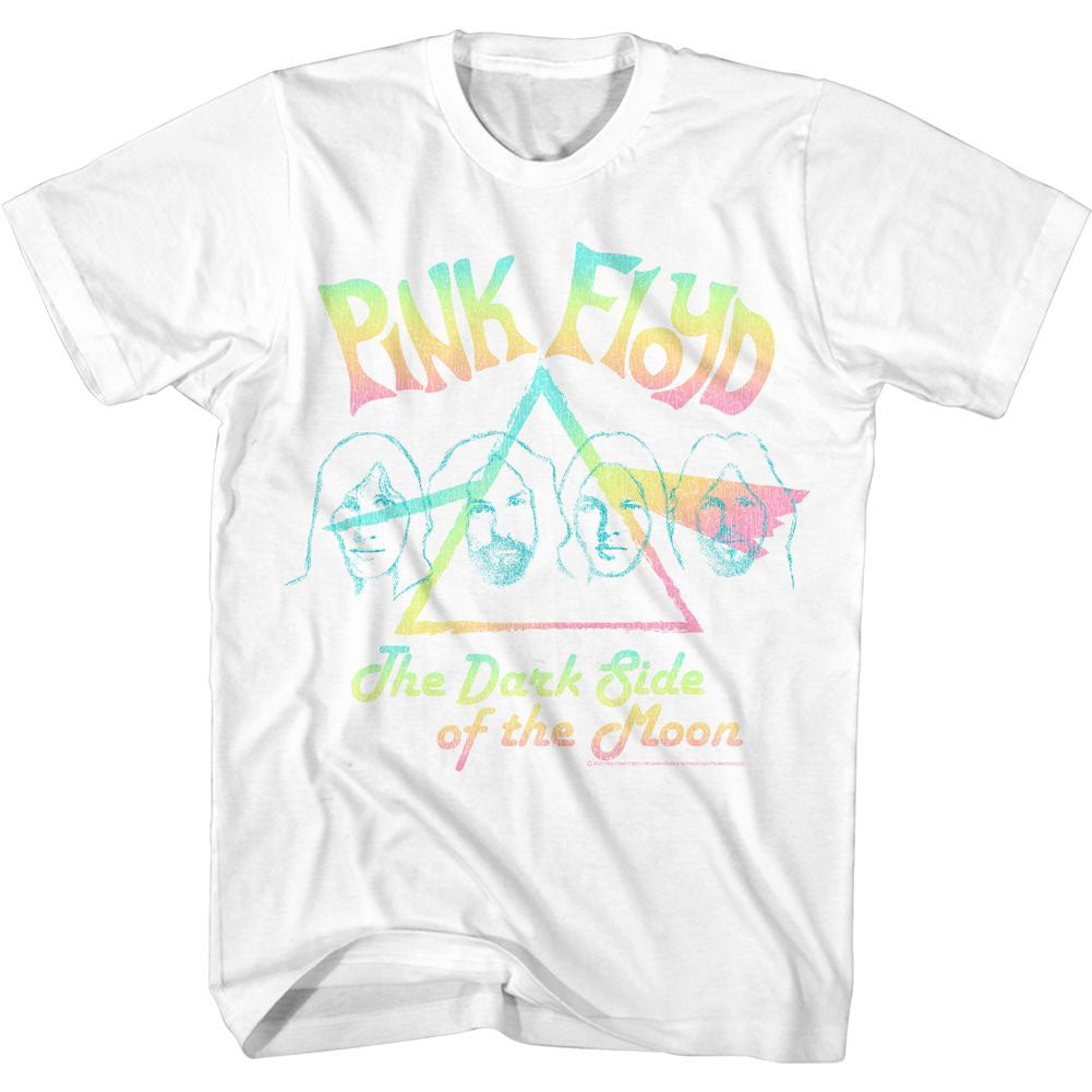 Pink Floyd Pastel Rainbow T-shirt
