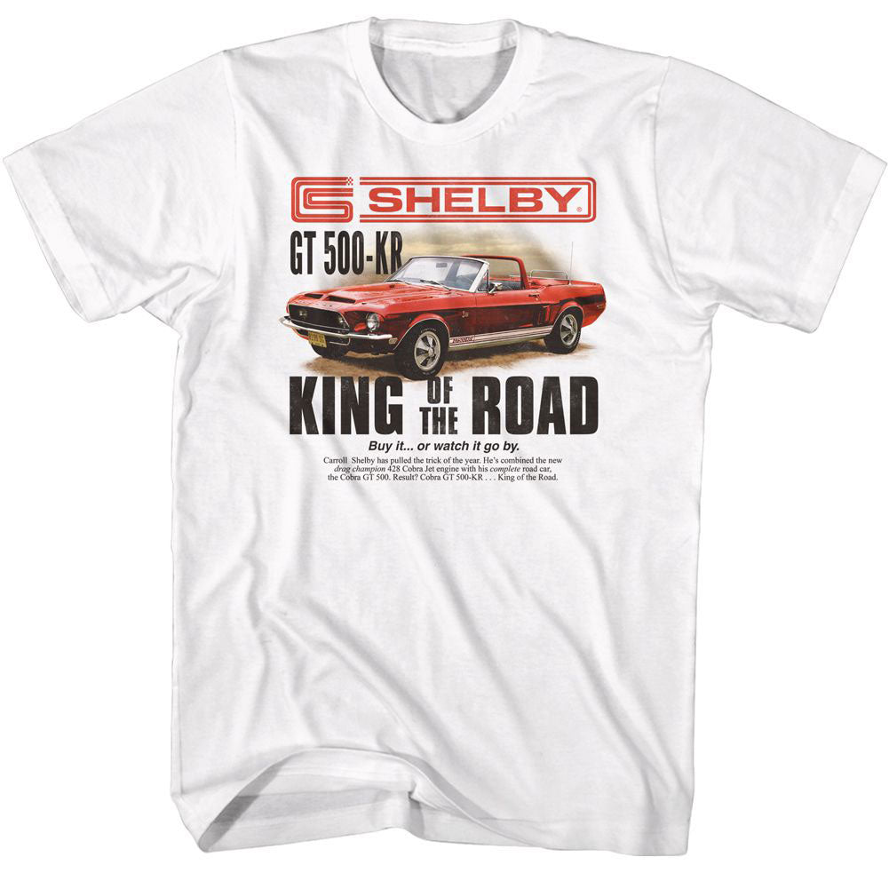 Carroll Shelby Shelby-king Mag Ad T-shirt