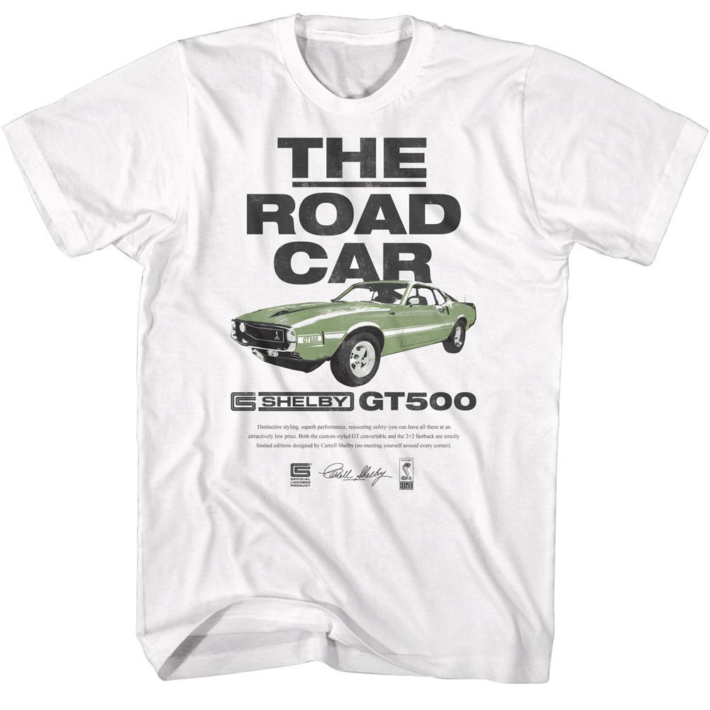 Carroll Shelby Shelby-the Road Car T-shirt