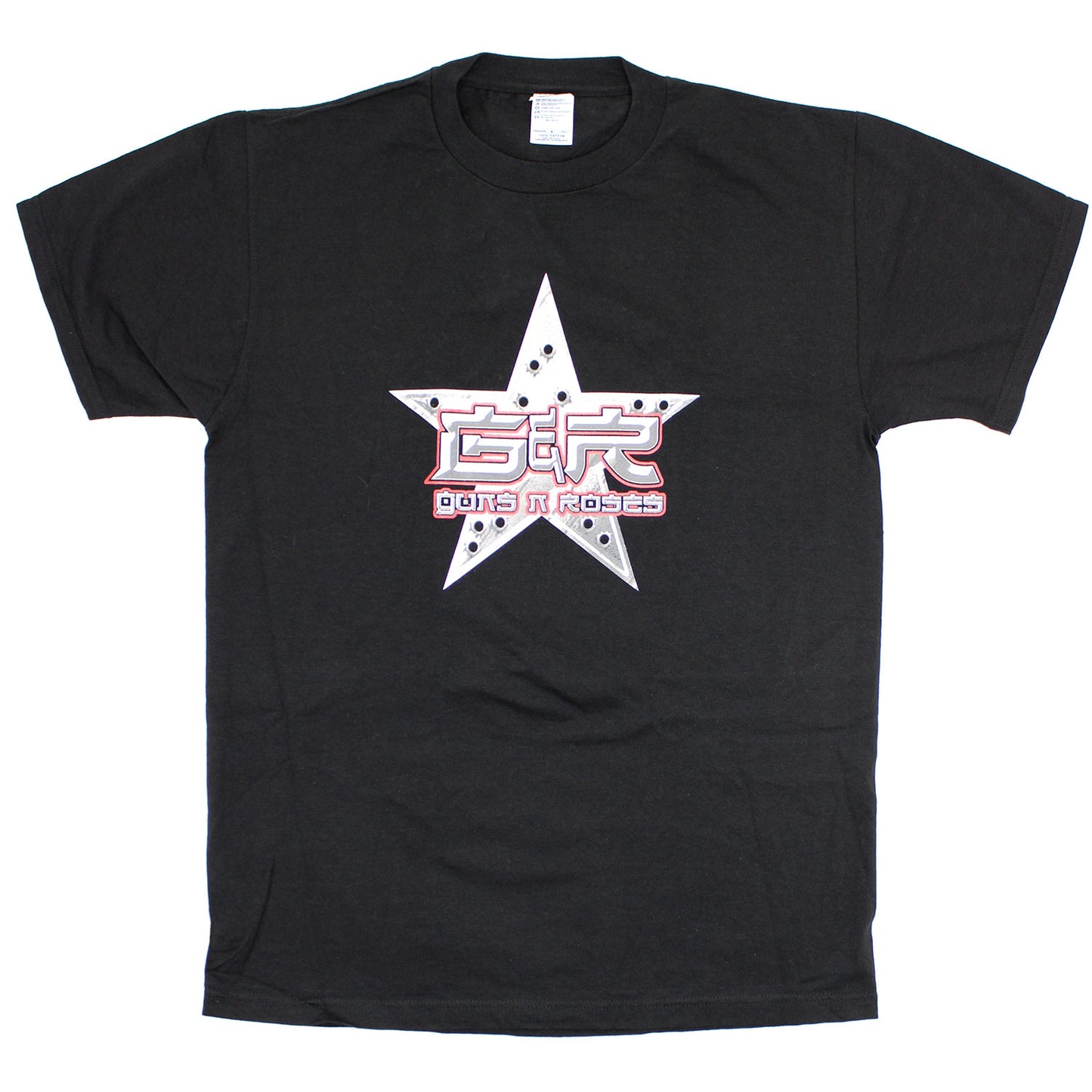 Chinese Democracy Bullet Star With Tour Info T-shirt