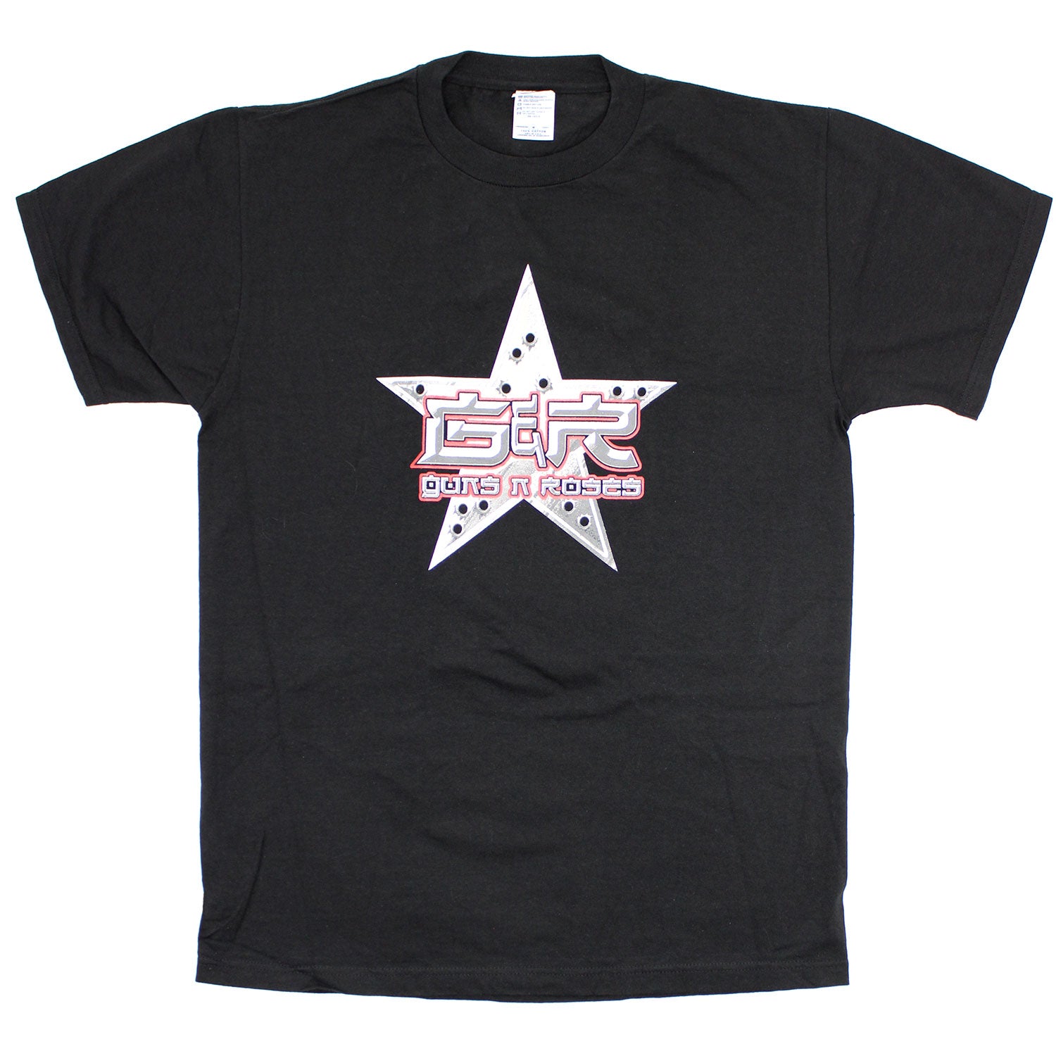 Chinese Democracy Bullet Star With Tour Info T-shirt
