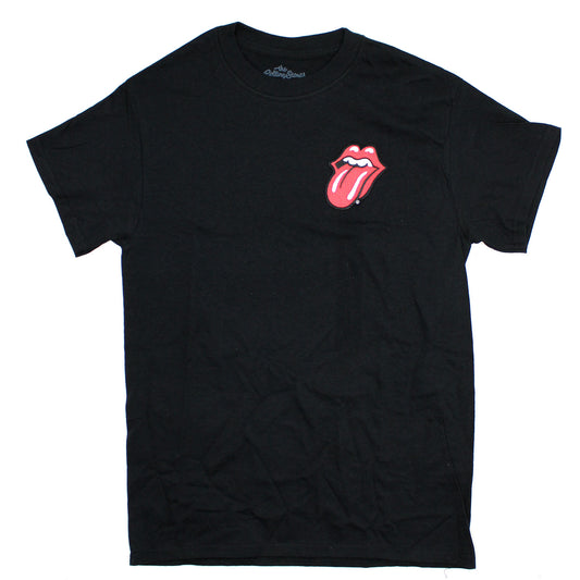 Rolling Stones Embroidered Tongue Pocket Logo T-shirt