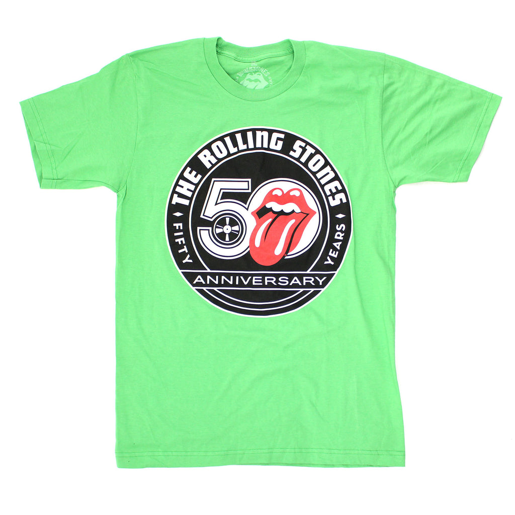 Rolling Stones 50th Seal Tee T-shirt 440668 | Rockabilia Merch Store