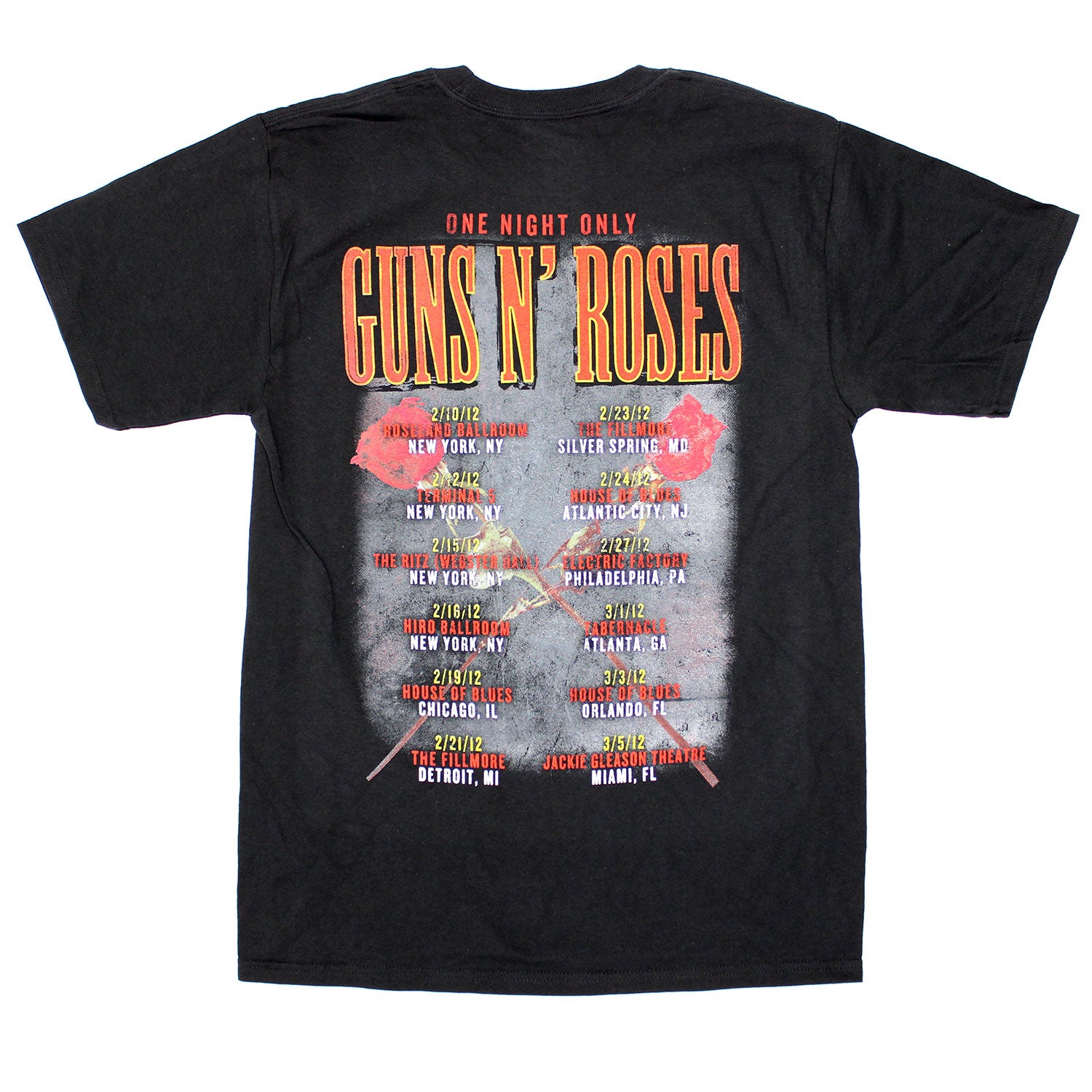 Guns N Roses Once In A Lifetime Up Close And Personal T-shirt