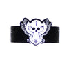 Skull Wing Diecut Rubber Bracelet