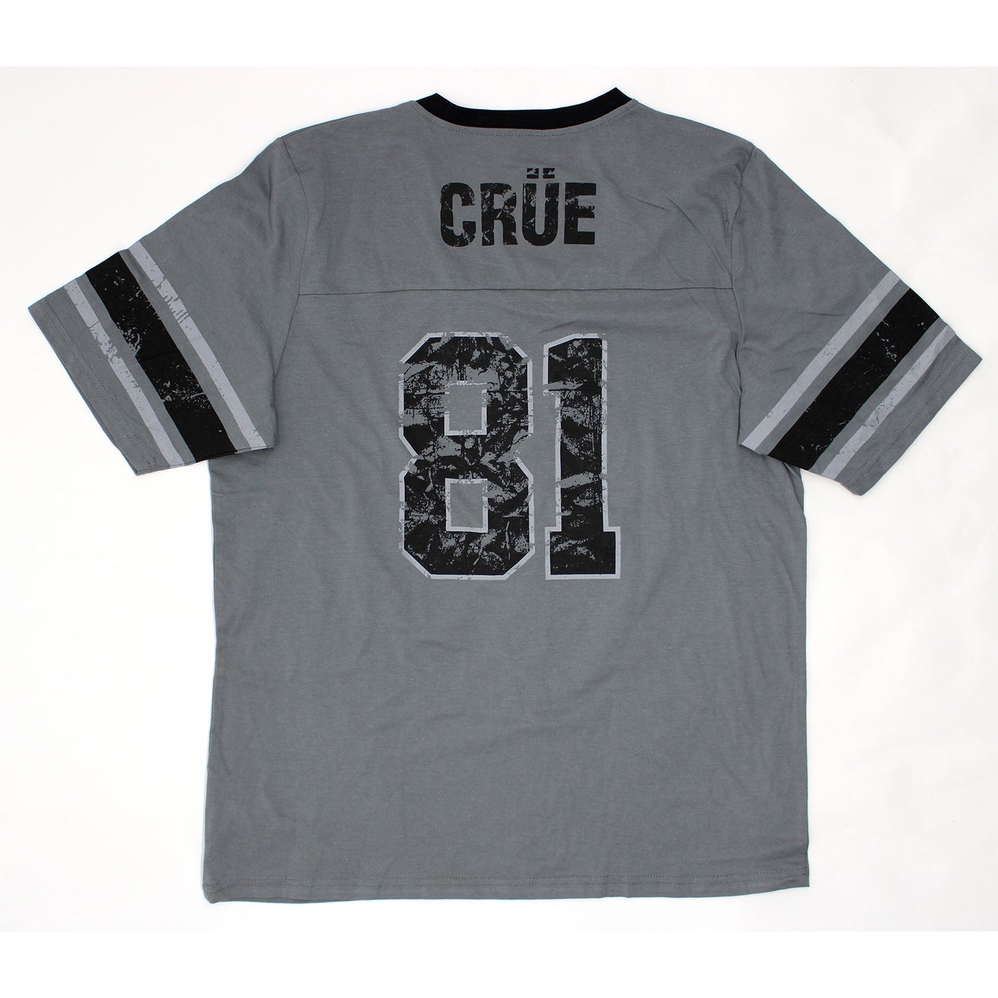 Motley Crue V-Neck Football Jersey Tee Footbal Jersey