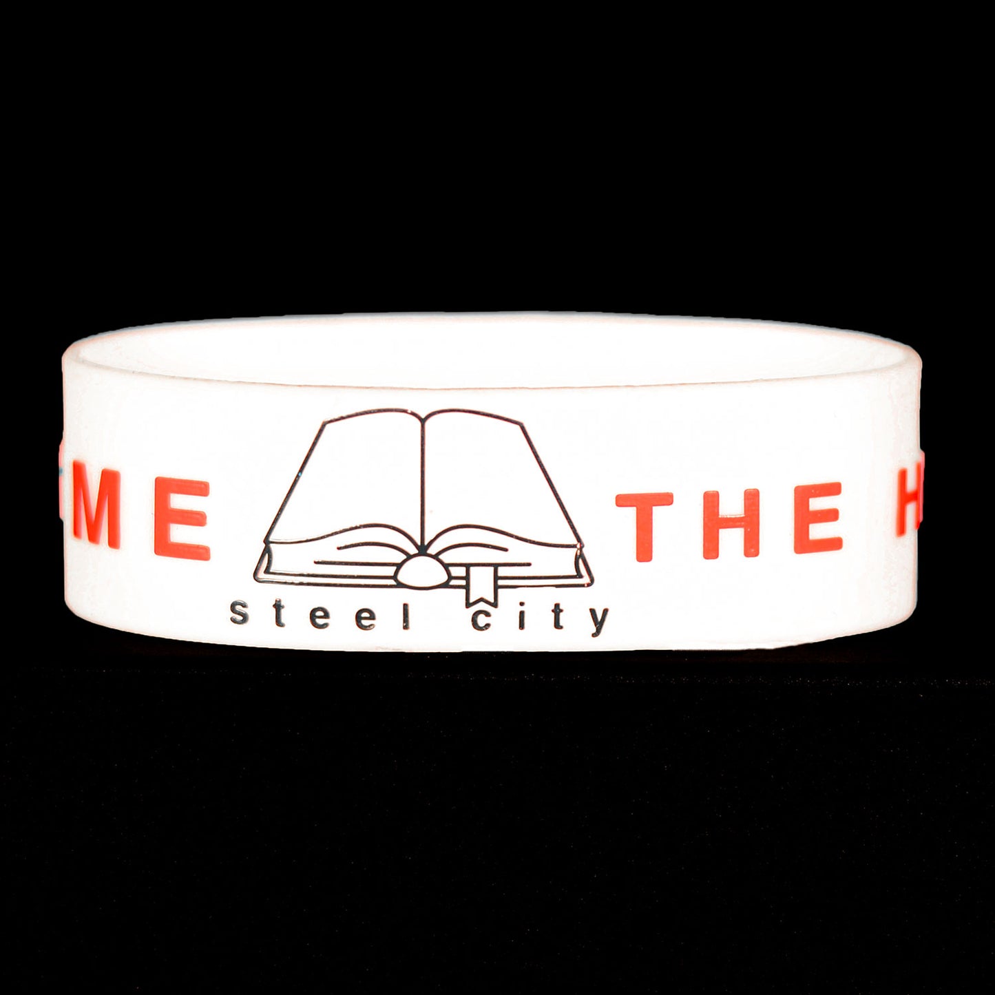 Steel City Rubber Bracelet