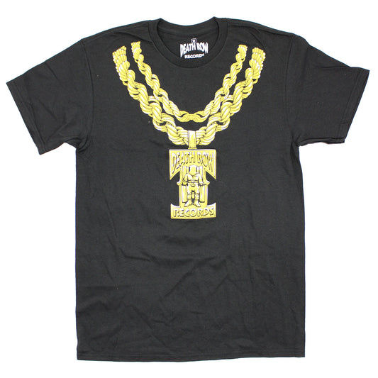 Death Row Records Gold Chain T-shirt