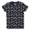 Allover Print Logos & Lightning Bolts T-shirt