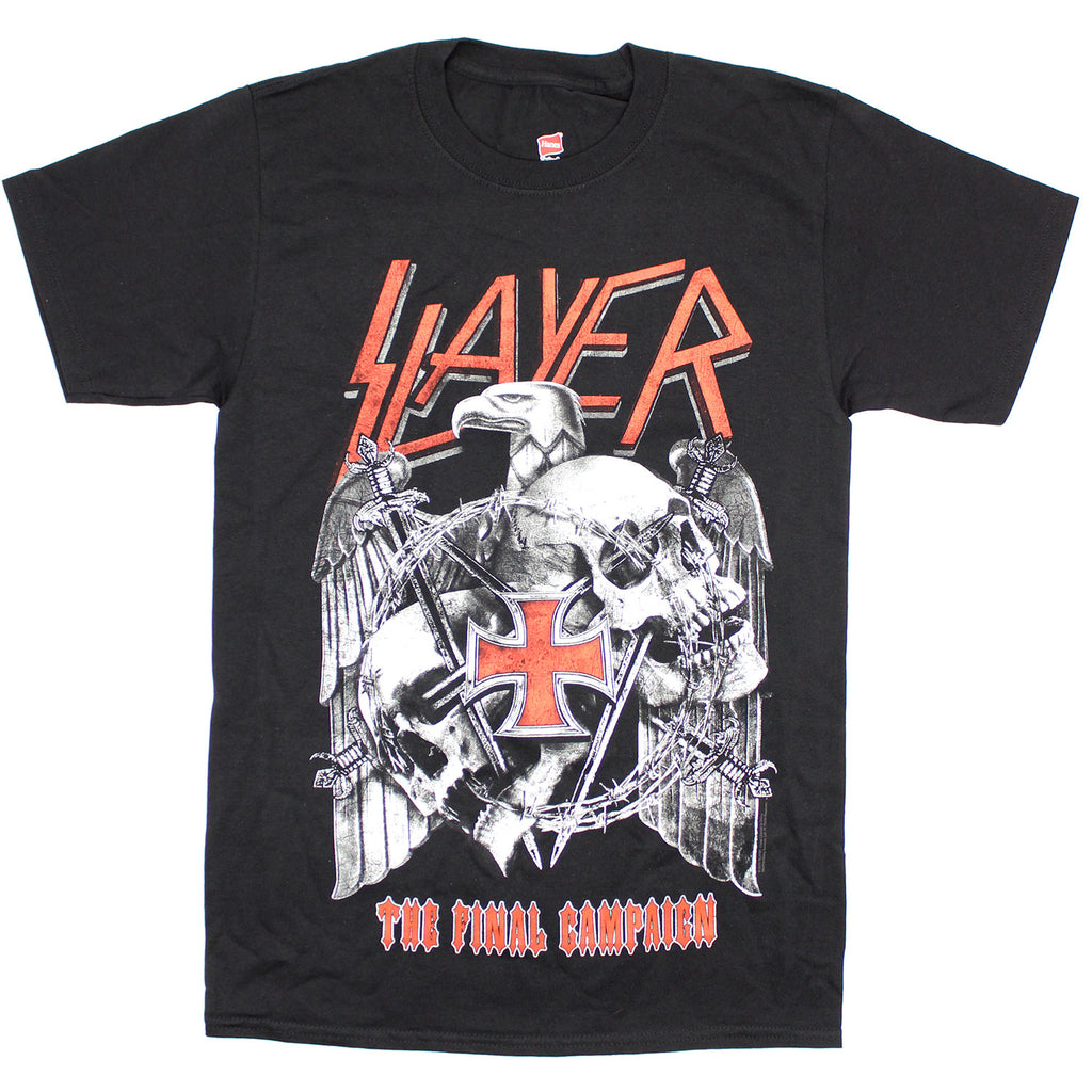 Slayer Final World Tour Dates 2019 T-shirt