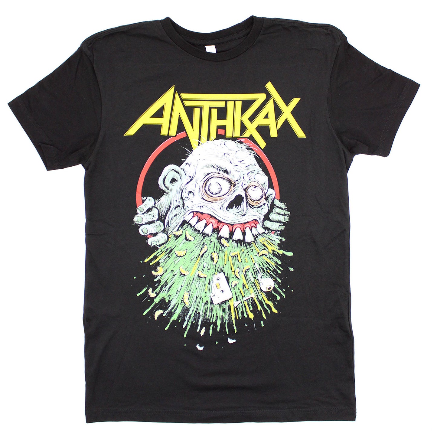 Anthrax Barfing Zombie Not Man 2021 T-shirt