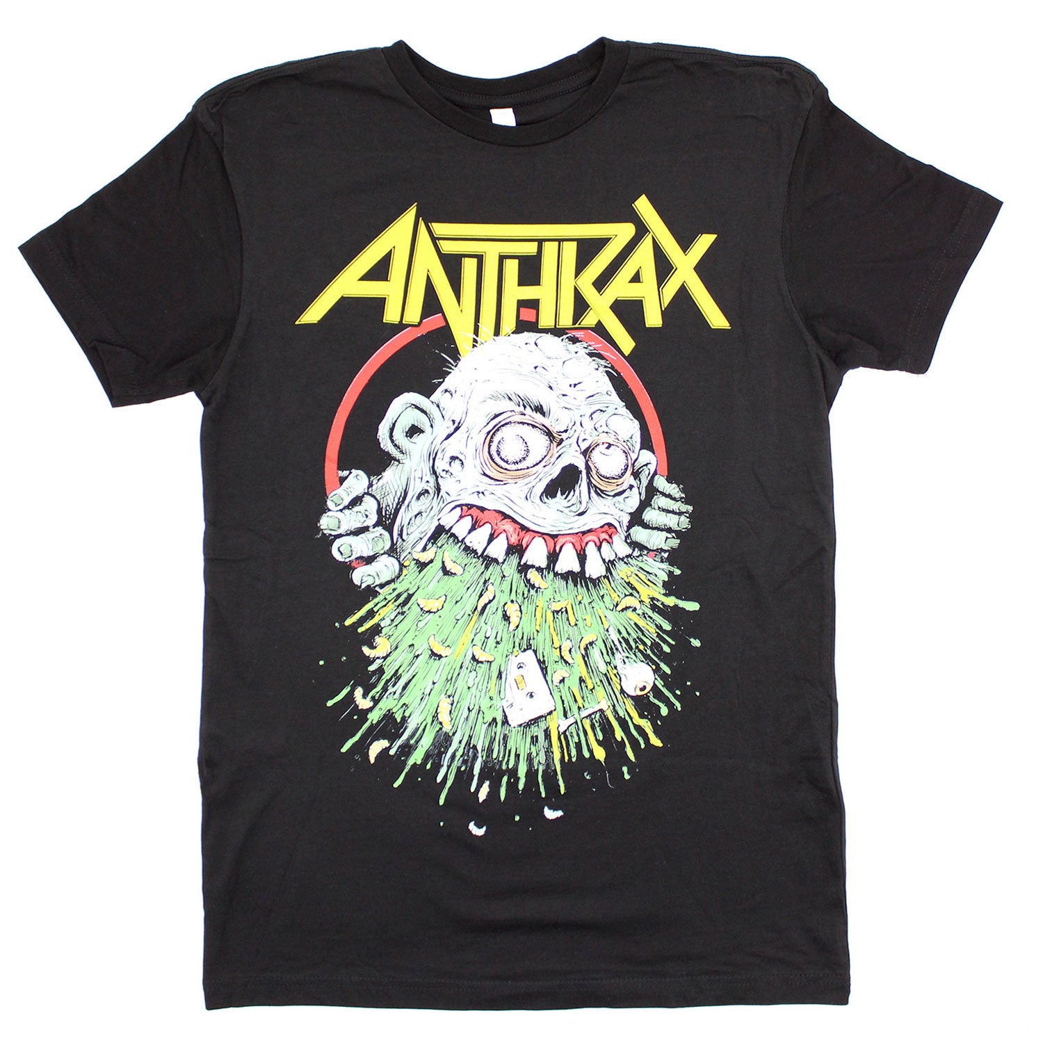 Anthrax Barfing Zombie Not Man 2021 T-shirt