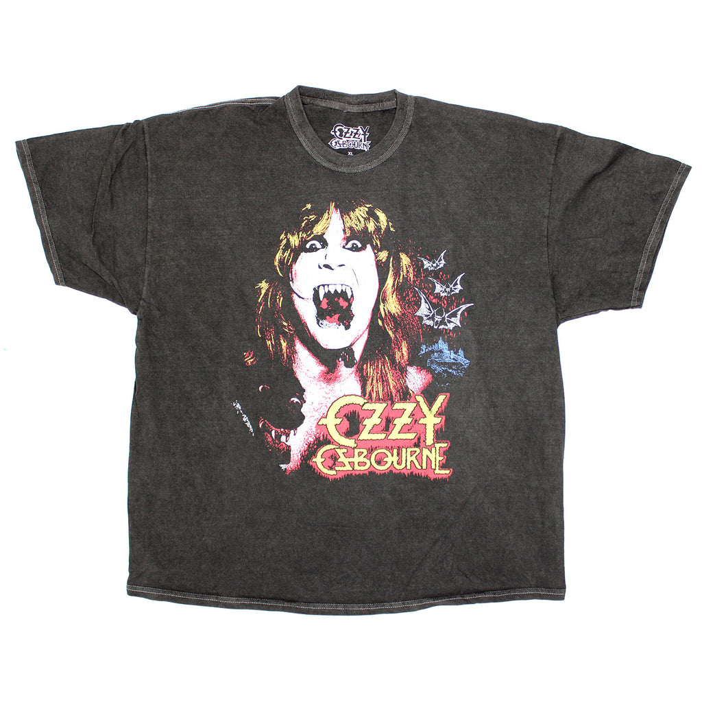 Ozzy Osbourne Vintage Distressed Bats Surrounding Ozzy Vintage T-shirt ...