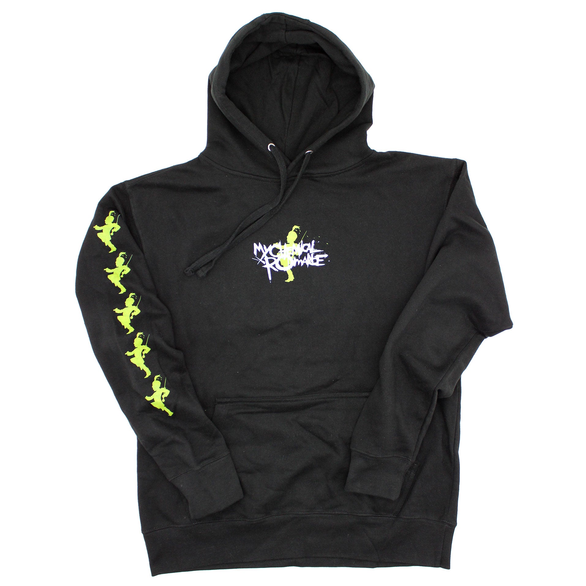 My Chemical Romance Track List Parade Pull Over Hooded Fleece Hooded Sweatshirt