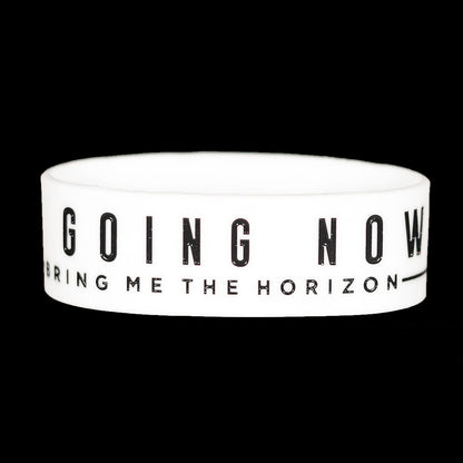 We're Going Nowhere Rubber Bracelet
