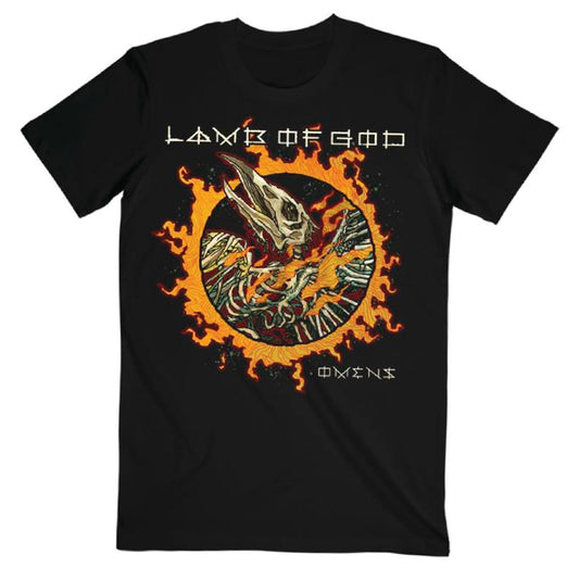Lamb Of God Lamb Of God Omens Sun Bird T-shirt