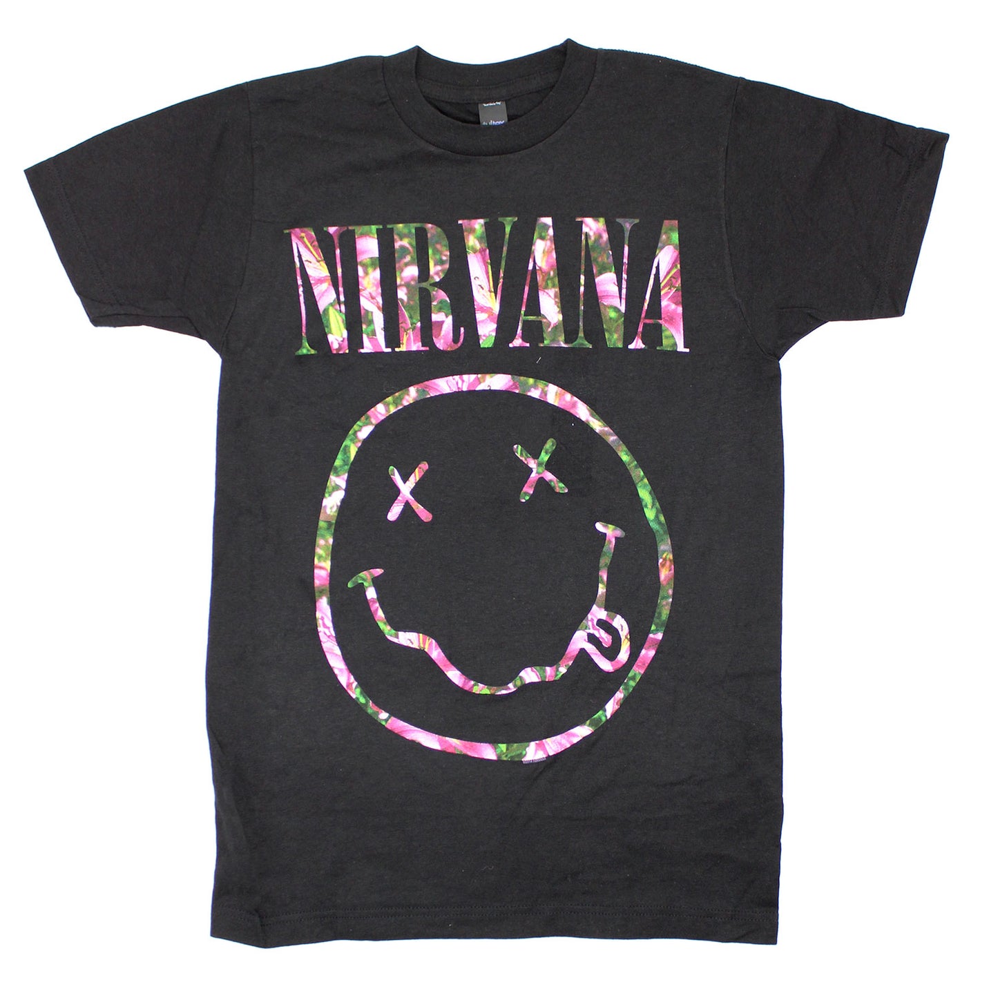 Nirvana Floral Smiley Tee T-shirt