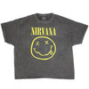 Smiley Face Oversized Tee Vintage T-shirt