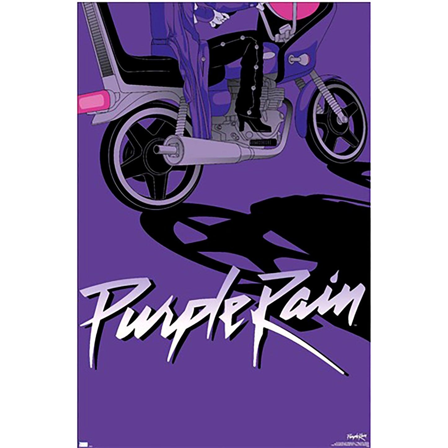 Prince Warner 100th Anniversary: Art Of 100th - Purple Rain Domestic Poster