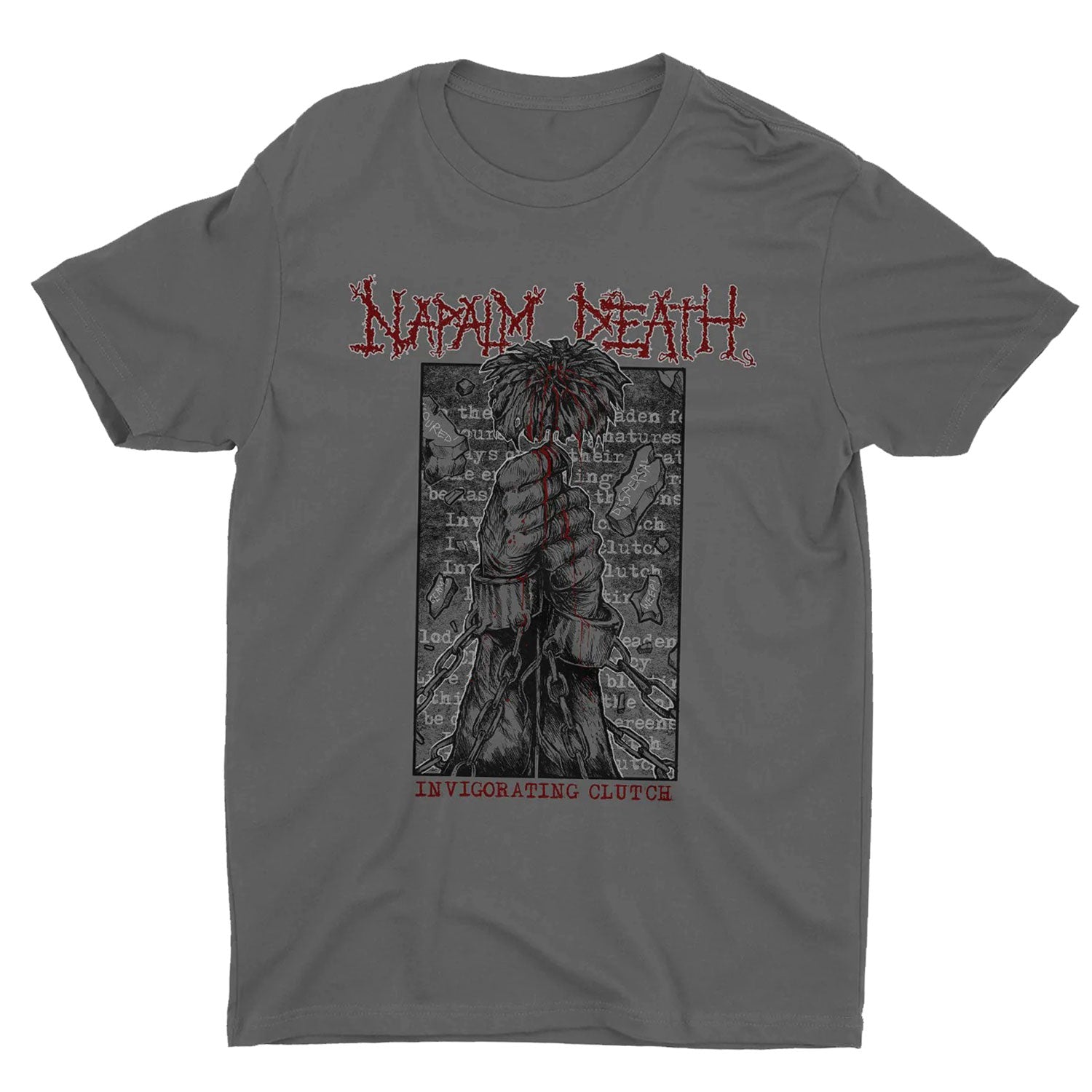 Napalm Death Invigorating Clutch T-shirt