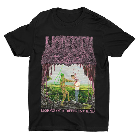 Undeath Lesions Of A Different Kind black T-shirt