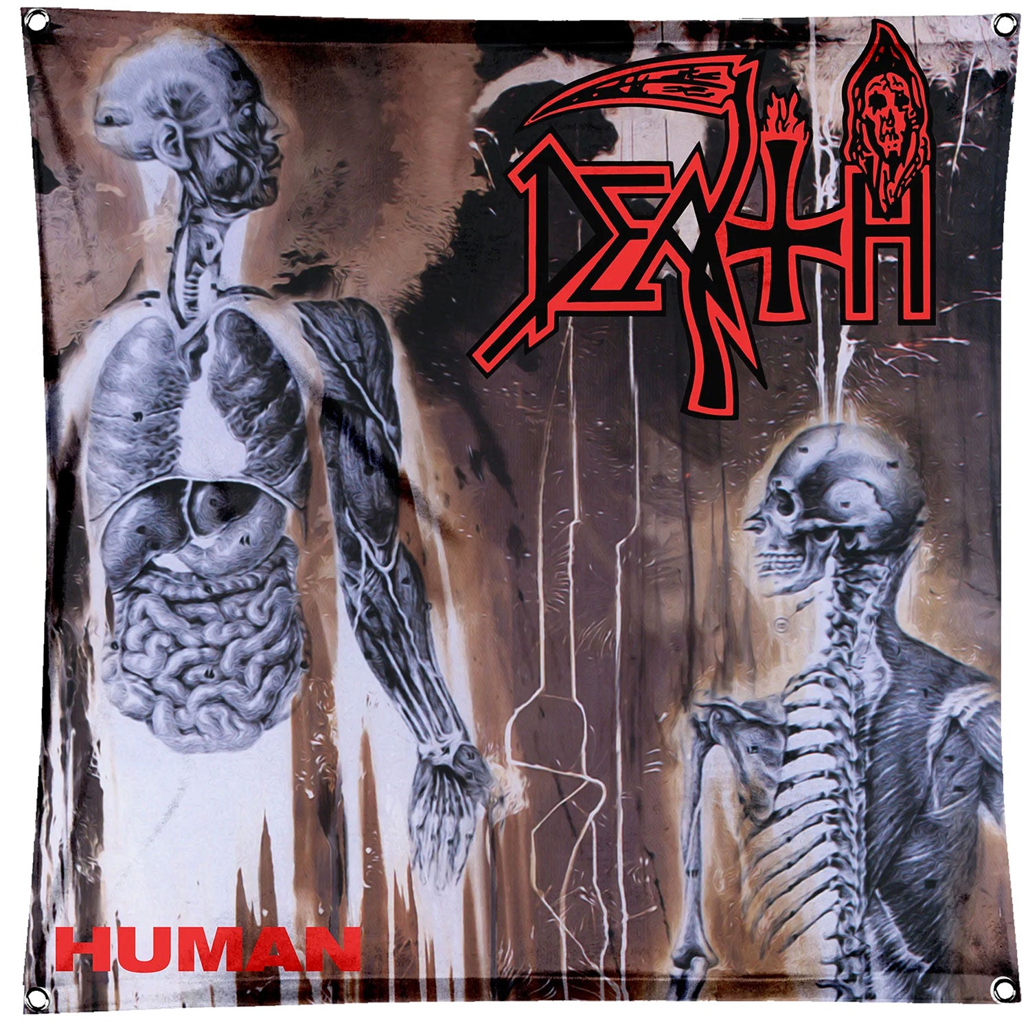 Death Human Flag Poster Flag