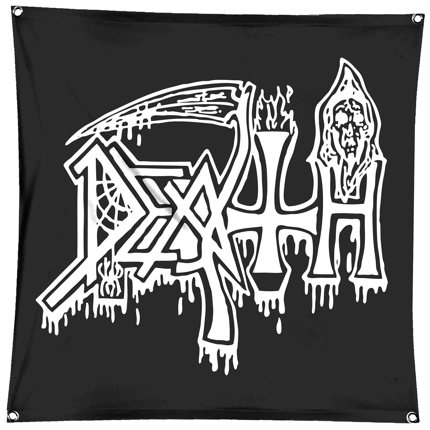 Death Classic Logo Flag Poster Flag