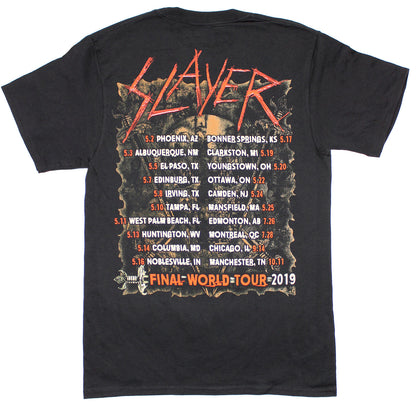 Slayer Final World Tour 2019 T-shirt
