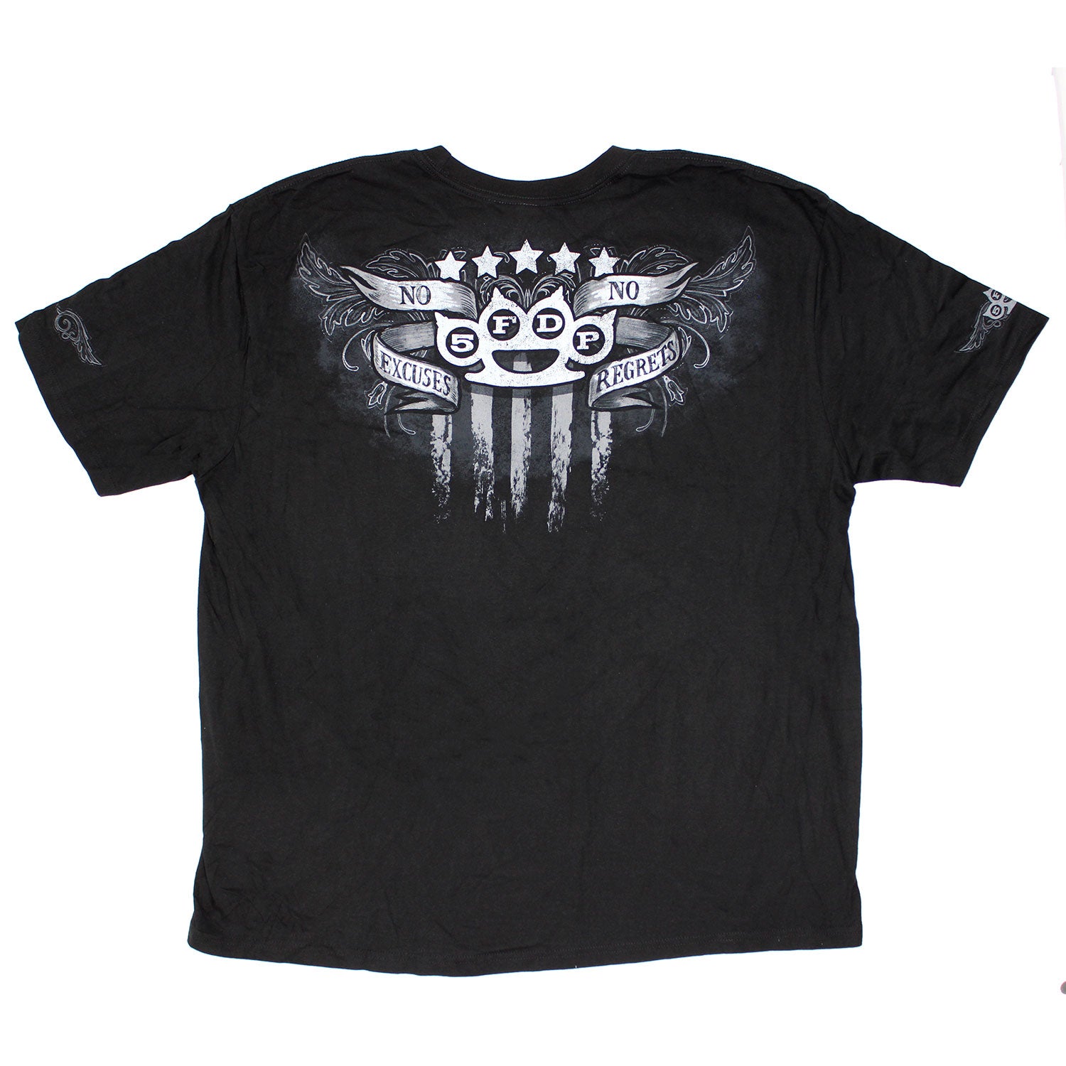 Five Finger Death Punch No Excuses No Regrets T-shirt