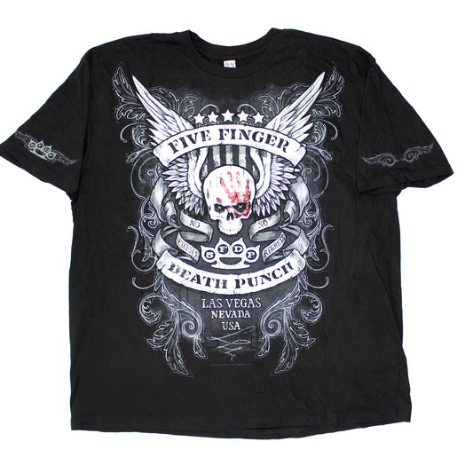 Five Finger Death Punch Five Finger Death Punch No Excuses No Regrets T-shirt