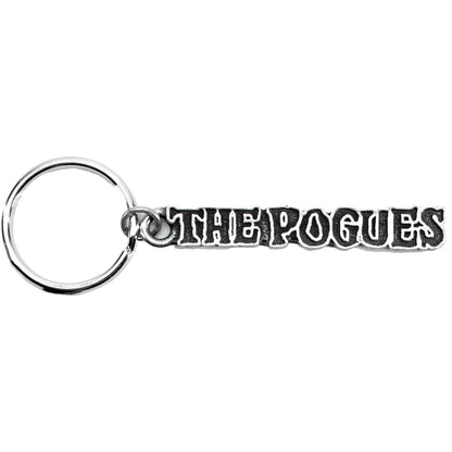 Die Cut Logo Metal Key Chain